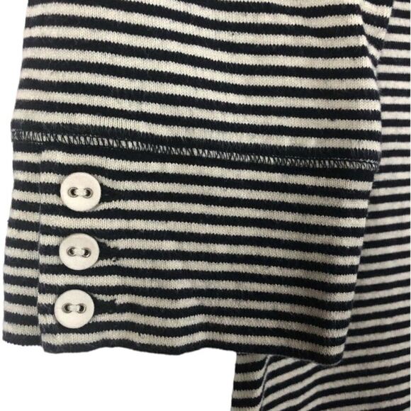 Banana Republic Women's navy & cream stripe dress size Small - Picture 5 of 8